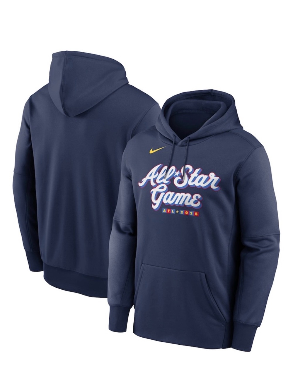 Nike Navy Atlanta 2025 All-Star Games Pullover Hoodie